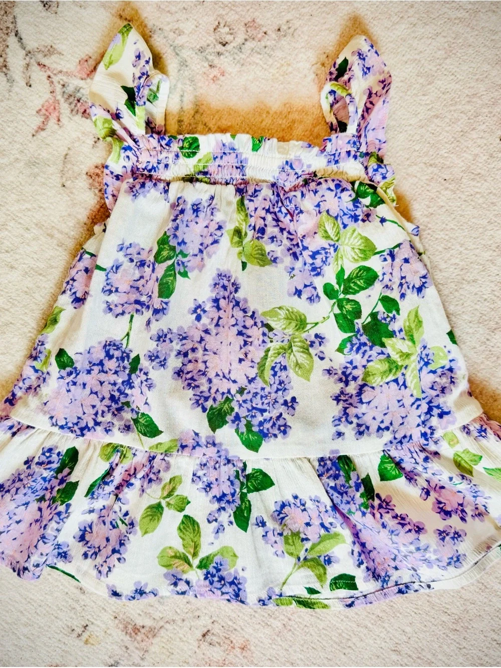 Gymboree Girls Floral Ruffle Cover-Up - Splish- Splash
